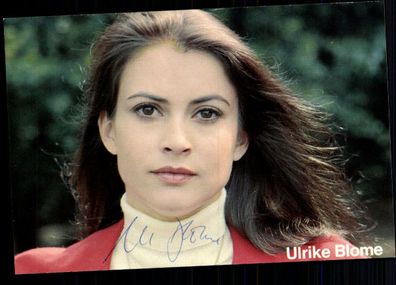 Ulrike Blome Autogrammkarte Original Signiert ## BC 27667