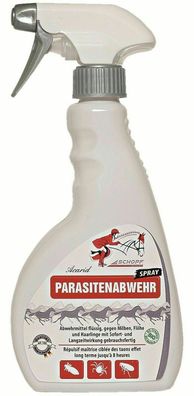 Schopf Acarid Parasitenabwehr 500 ml Pferde-Schutz gegen Läuse Flöhe Haarlinge