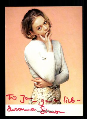 Susanne Simon Rüdel Autogrammkarte Original Signiert + F 758