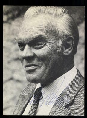 Hans Richter Autogrammkarte Original Signiert + F 776