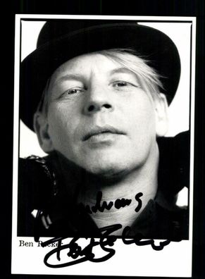 Ben Becker Autogrammkarte Original Signiert + F 885
