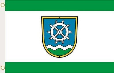 Fahne Flagge Mühlenbecker Land Hissflagge 90 x 150 cm