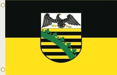 Fahne Flagge Provinz Sachsen Hissflagge 90 x 150 cm