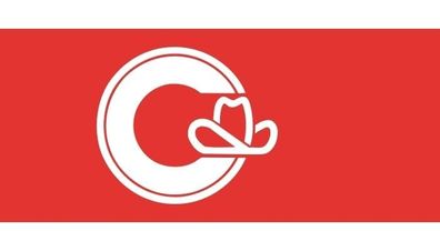 Fahne Flagge Calgary 90 x 150 cm