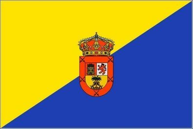 Fahne Flagge Gran Canaria 90 x 150 cm