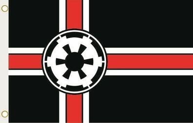 Fahne Flagge Imperium Kriegsflagge Hissflagge 90 x 150 cm
