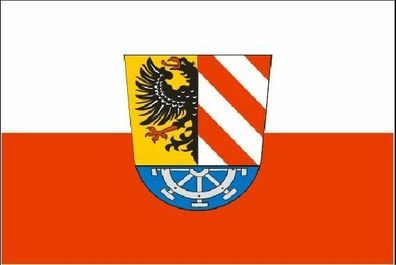 Fahne Flagge Landkreis Nürnberger Land 90 x 150 cm