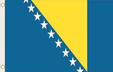 Flagge Fahne Bosnien-Herzegowina 90 x 150 cm zum Hissen