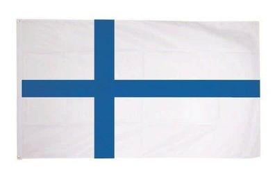 Fahne Flagge Finnland 90 x 150 cm