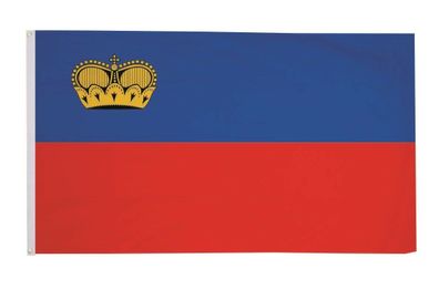 Fahne Flagge Liechtenstein 90 x 150 cm