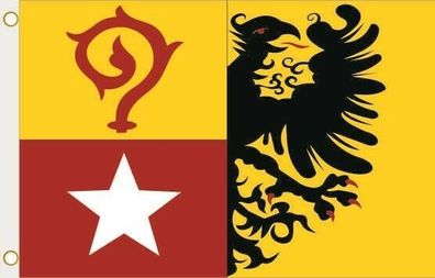Fahne Flagge Maasmechelen (Belgien) 90 x 150 cm
