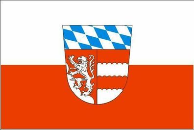 Fahne Flagge Landkreis Dingolfing - Landau 90 x 150 cm