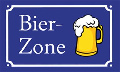 Fahne Flagge Bierzone Bier Zone 90 x 150 cm