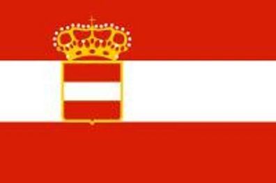 Fahne Flagge Österreich - Ungarn Marine 90 x 150 cm
