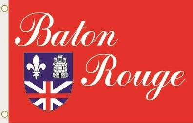 Fahne Flagge Baton Rouge City Hissflagge 90 x 150 cm