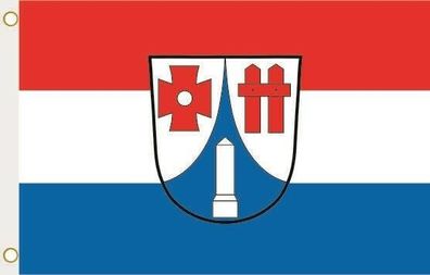 Fahne Flagge Hattenhofen (Bayern) Hissflagge 90 x 150 cm