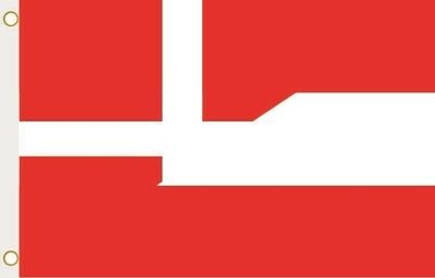 Fahne Flagge Dänemark-Österreich Hissflagge 90 x 150 cm