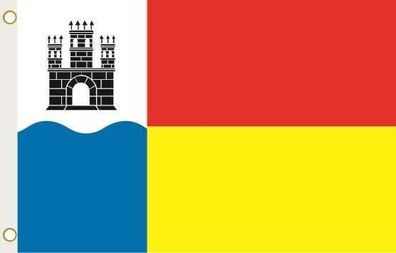 Fahne Flagge Begur Stadt Spanien Hissflagge 90 x 150 cm