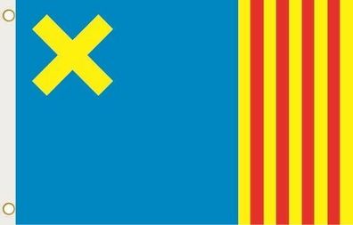 Fahne Flagge Camos Stadt Spanien Hissflagge 90 x 150 cm