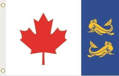 Fahne Flagge Kanada Coast Guard Hissflagge 90 x 150 cm