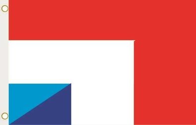 Fahne Flagge Luxemburg-Frankreich Hissflagge 90 x 150 cm