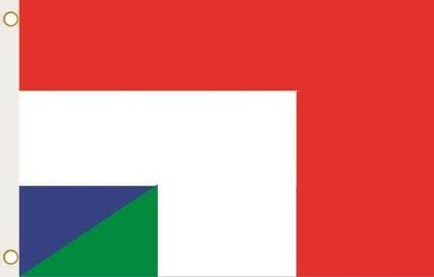 Fahne Flagge Niederlande-Italien Hissflagge 90 x 150 cm