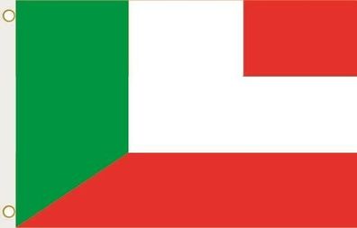 Fahne Flagge Italien-Österreich Hissflagge 90 x 150 cm
