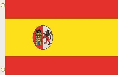 Fahne Flagge Spanien erste Republik Hissflagge 90 x 150 cm
