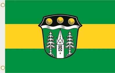 Fahne Flagge Wald (Schwaben) Hissflagge 90 x 150 cm