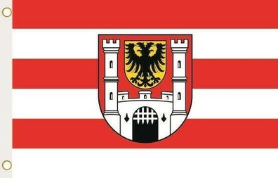 Fahne Flagge Weißenburg in Bayern Hissflagge 90 x 150 cm
