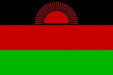 Fahne Flagge Malawi 90 x 150 cm
