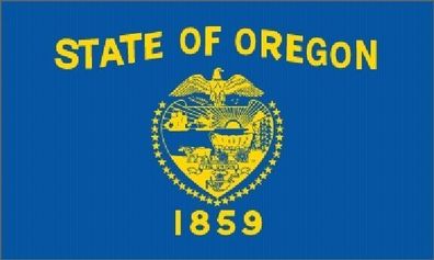 Fahne Flagge Oregon 90 x 150 cm