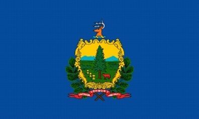 Fahne Flagge Vermont 90 x 150 cm