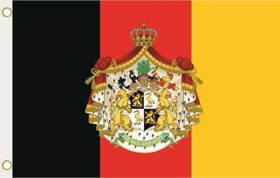 Fahne Flagge Fürstentum Reuß jüngerer Linie Hissflagge 90 x 150 cm