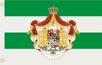 Fahne Flagge Fürstentum Sachsen-Gotha und Coburg Hissflagge 90 x 150 cm