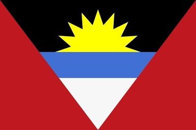 Fahne Flagge Antigua & Barbuda 90 x 150 cm