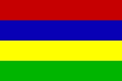 Fahne Flagge Mauritius 90 x 150 cm
