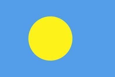 Fahne Flagge Palau 90 x 150 cm