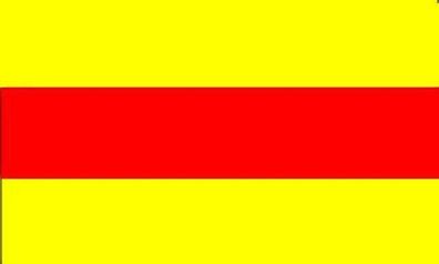 Fahne Flagge Baden ohne Wappen 90 x 150 cm