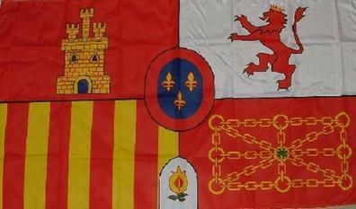 Fahne Flagge Spanien Royal 90 x 150 cm