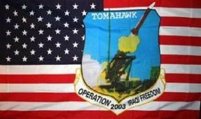 Fahne Flagge USA Tomahawk 90 x 150 cm