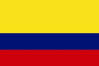 Fahne Flagge Kolumbien 90 x 150 cm
