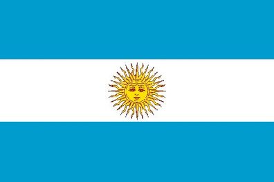 Fahne Flagge Argentinien 90 x 150 cm