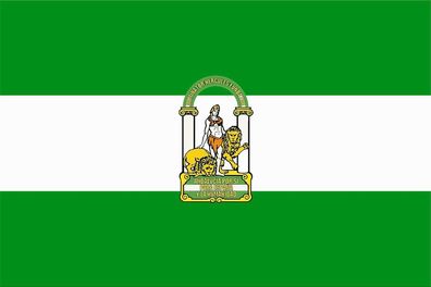 Fahne Flagge Andalusien 90 x 150 cm