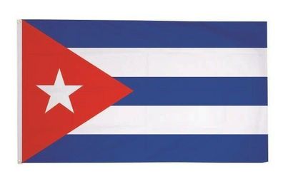 Fahne Flagge Kuba 90 x 150 cm