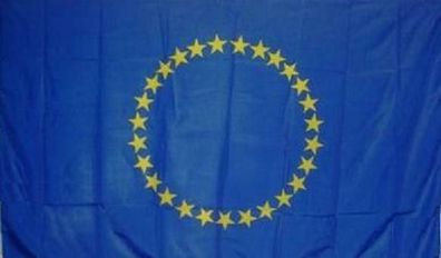 Fahne Flagge Europa 27 Sterne 90 x 150 cm