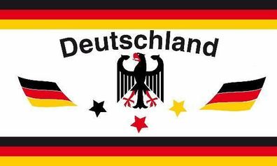 Fahne Flagge Deutschland Fanflagge Motiv Nr. 1 90 x 150 cm