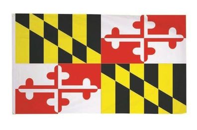 Fahne Flagge Maryland 90 x 150 cm