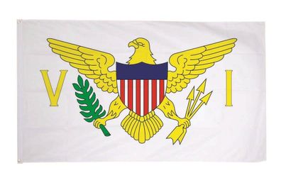 Fahne Flagge Jungferninseln USA Virgin Islands 90 x 150 cm