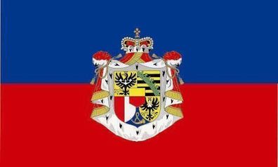 Fahne Flagge Liechtenstein Staatsflagge 90 x 150 cm